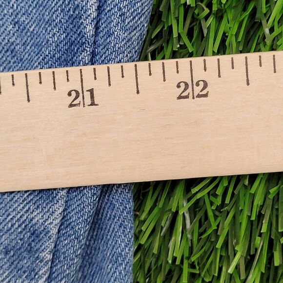 Vintage Rustler Trucker Jacket M/L 21x23 Faded Blue - Picture 10 of 15